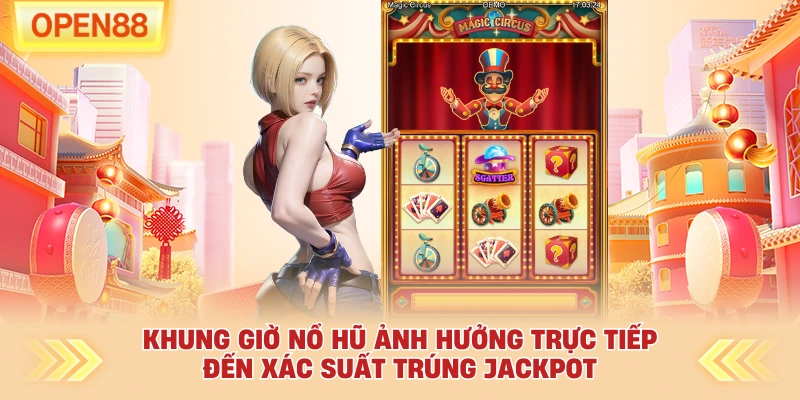 Khung giờ nổ hũ ảnh hưởng trực tiếp đến xác suất trúng jackpot